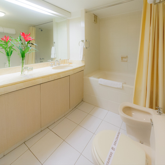 Servicios Higienicos HAbitacion Ejecutiva Hotel Roosevelt 